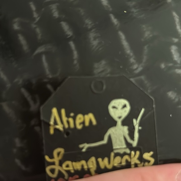 Handmade Glass Bead Wired Wrapped Necklace - Picture 5 of 5